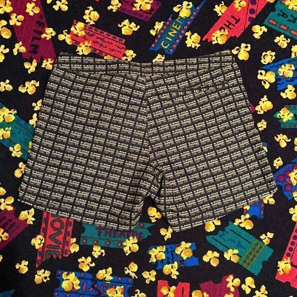 Mens G-STAR Raw Jordan Black Swim Shorts / Size XL